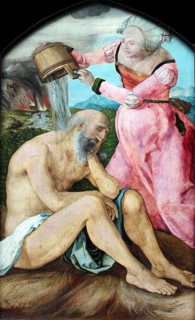 Job on the Dung Heap by Albrecht Dürer